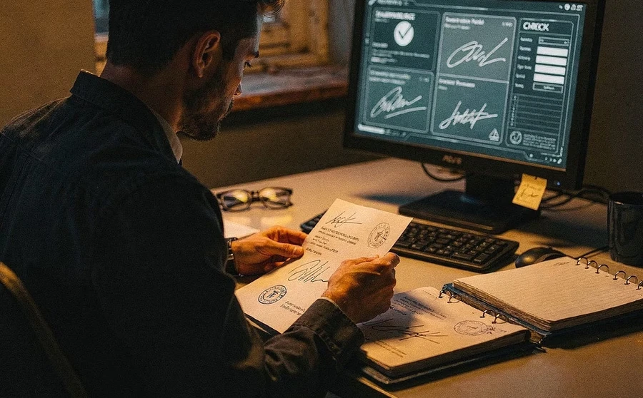 Illustrative Enforcer archetype workspace