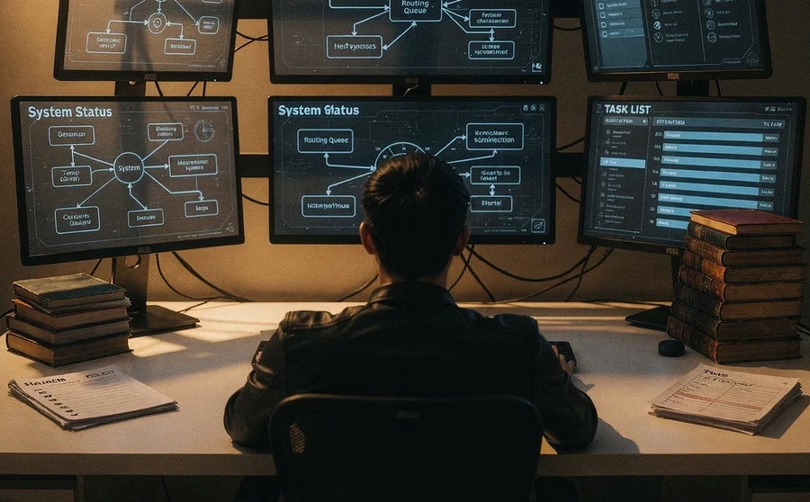 Illustrative Orchestrator archetype workspace